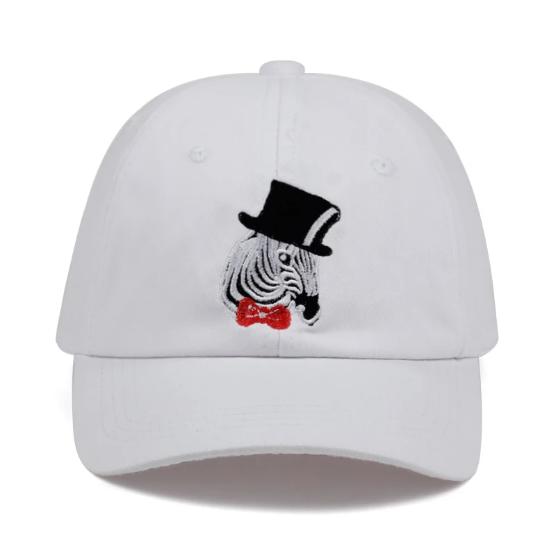 black designer hat