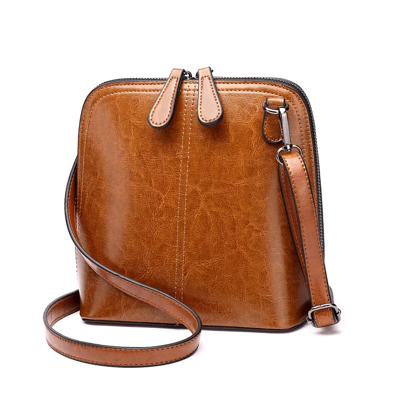

2019 New Fashion Single Shoulder Versatile Cross-Body Bag Korean Shell Bag Leather Bag Spring/Summer Fashion Small Bag For Women