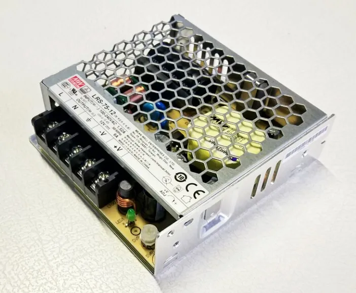 

Original MEAN WELL Slim Type 75W Single Output Switching Power Supply LRS-75