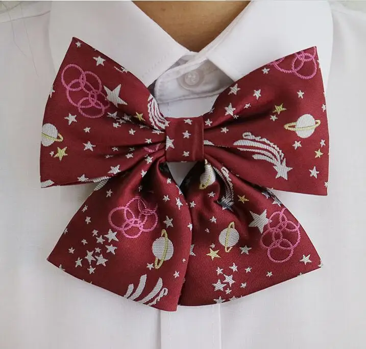 Милая звезда небо вышивальная нитка ткачество в Стиле школы школьная форма для японской средней школы костюм моряка студенческие рубашки и галстуки оптом