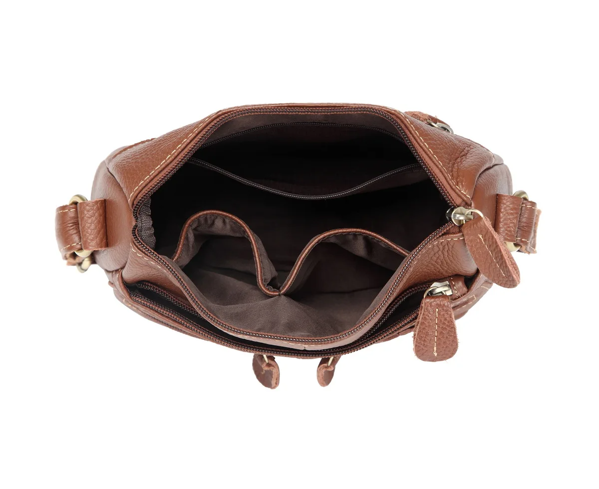 Женские сумки-мессенджеры из натуральной воловьей кожи, женская маленькая сумка через плечо, винтажная сумка через плечо для bolsa feminina MM2317