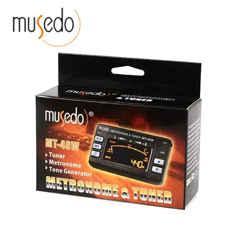 Musedo MT-40W Metro-tuner& Tone Generator электронный цифровой lcd 3 в 1 lcd кларнет, саксофон-тюнер/Метроном/тональный генератор