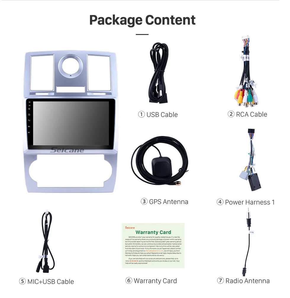 Top Seicane 1Din Android 9.0 multimedia car 9" Car Radio For Chrysler Aspen 300C 2004 2005 2006 2007 2008 Wifi Head Unit 16 Top Seicane 1Din Android 9.0 multimedia car 9" Car Radio For Chrysler Aspen 300C 2004 2005 2006 2007 2008 Wifi Head Unit 16