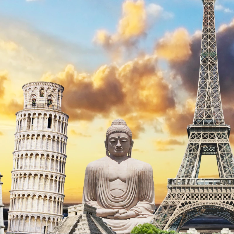 Jiashemeiju Papel Pintado Con Foto 3d Personalizado Edificio De La