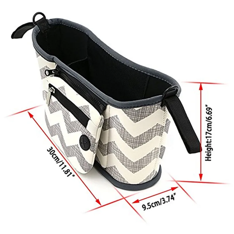 ABWE Best Sale Cartoon Baby Stroller Organizer Bag Large Capacity Diaper Bag Waterproof Bebe Carriage Storage Bag For Pram Str