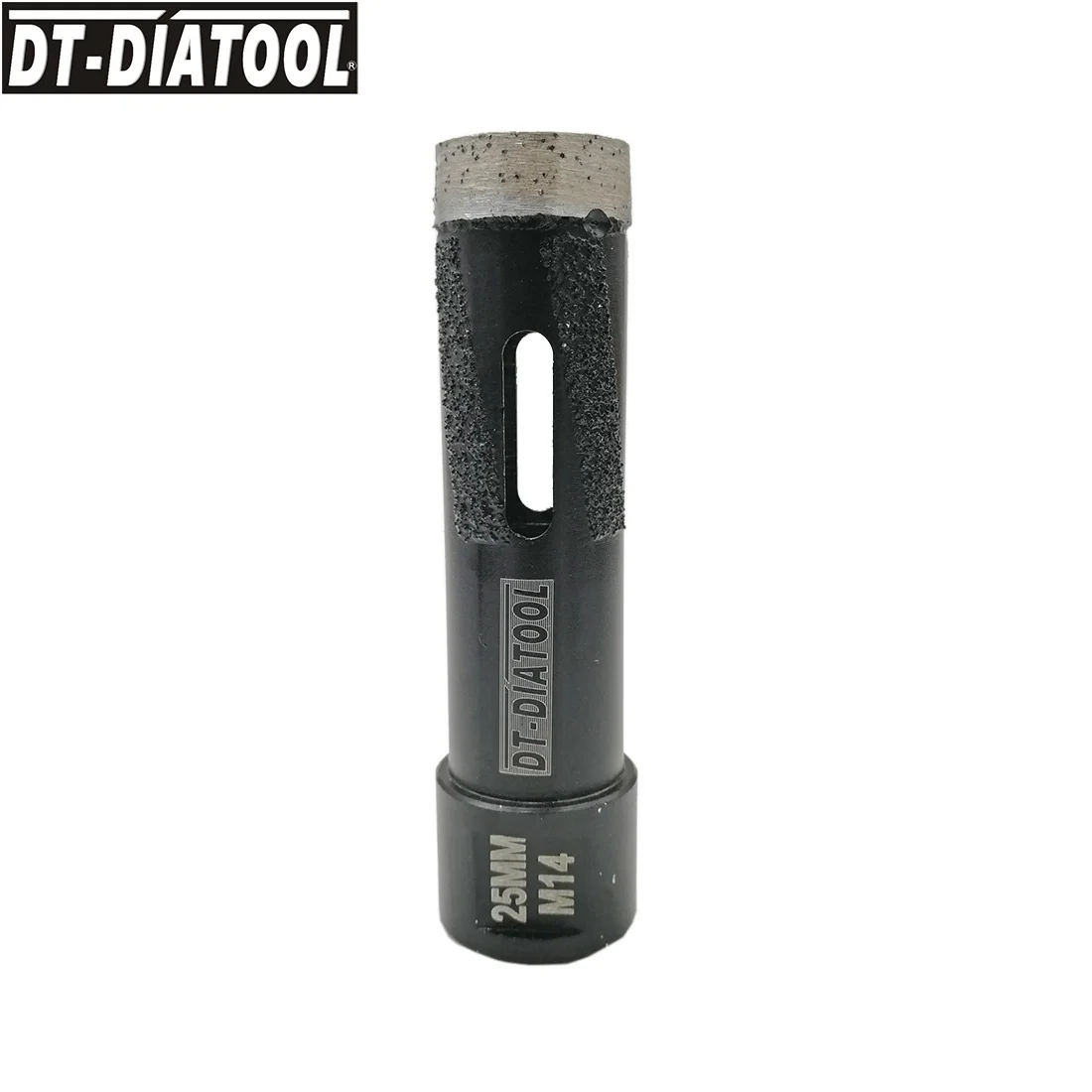 DT_DIATOOL 2 шт./компл. лазерной сварки диаметр 25 мм Алмазный сухой головках бурильное сверло биты M14 нить отверстие увидел для твердый камень