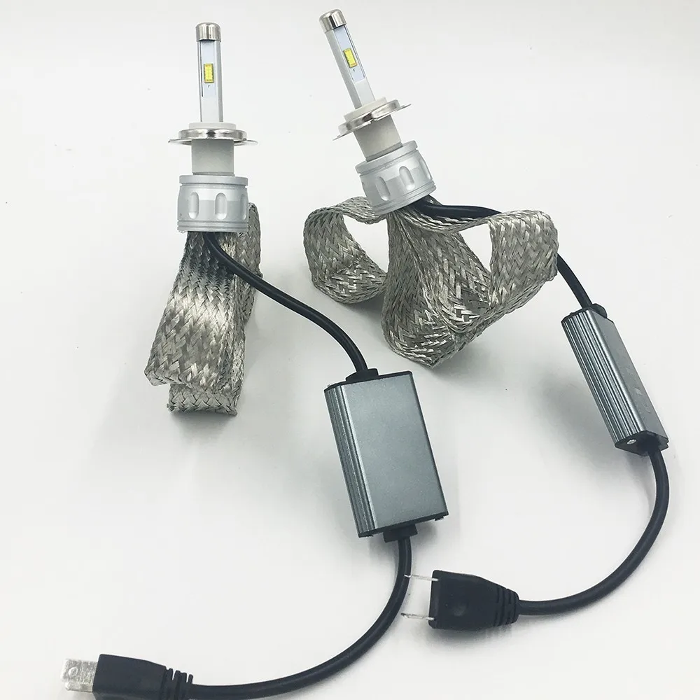

2017 2X wholesale H1 H3 H4 H7 H8 H9 H11 9005 9006100W 6000K 11600LM 9V-36V Super Bright Led Headlight Concentrate On light