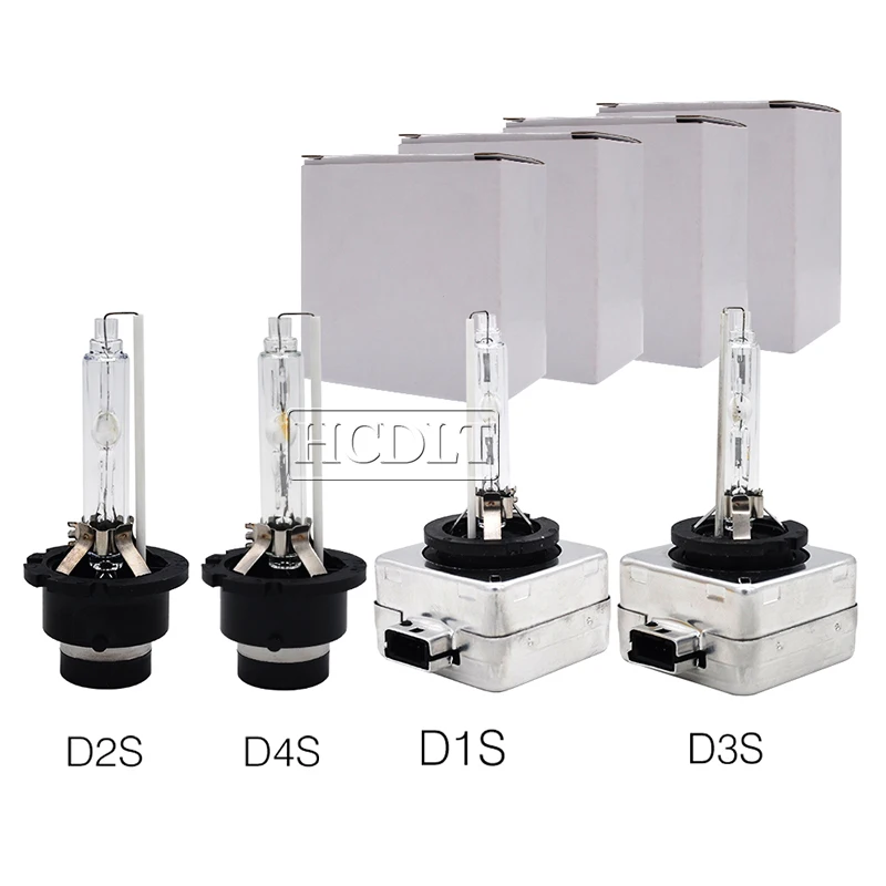HCDLT 55W Xenon HID D1S D2S D3S D4S Xenon Headlight Bulb 6000K 8000K 4300K 5000K 35W Car Light 12V D1R D2R D3R D4R HID Bulb Lamp