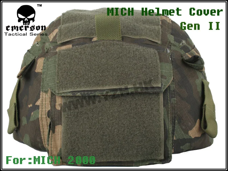 Чехол для шлема EMERSON Ver2 MICH TC 2000 ACH Jungle бесплатная доставка|emerson helmet cover|emerson helmethelmet