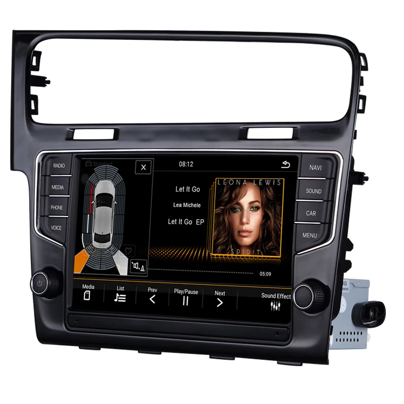Radio de coche navegación multimedia video android dvd del coche para VW Golf 7 2014-2018 9 \