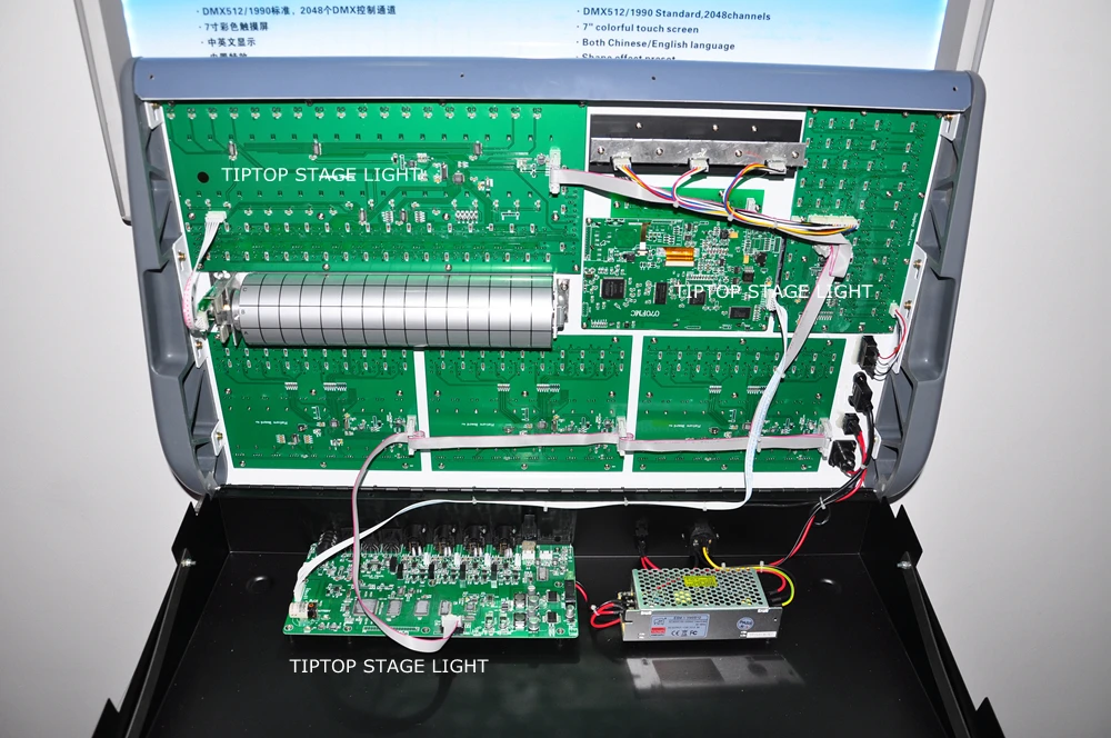 TIPTOP Mini 2048 пульт сканера Китай ступенчатый регулятор освещения производитель R20 жемчуг свет библиотеки Встроенный графический эффект