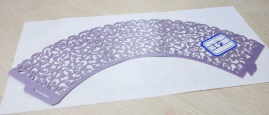 Light Purple 100 шт. 12*9 см лазерная резка сиденье карта гостевой столик карты посадочные карточки Свадебная вечеринка поставки украшения для стульев 6zSH215 - Цвет: Light Purple