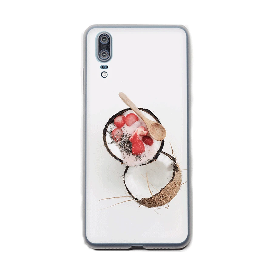 Чехол для телефона Desxz Food Huawei P8 P9 P10 P20 P30 Pro Lite P Smart Cover|Чехлы-накладки| |