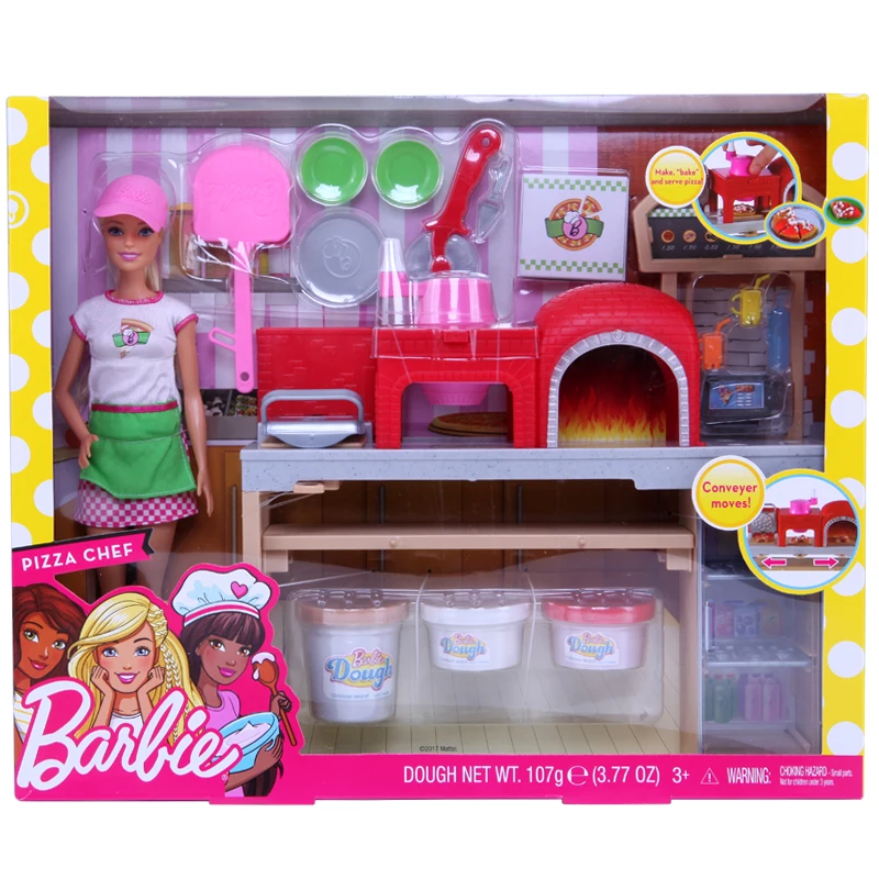 barbie pizza play dough