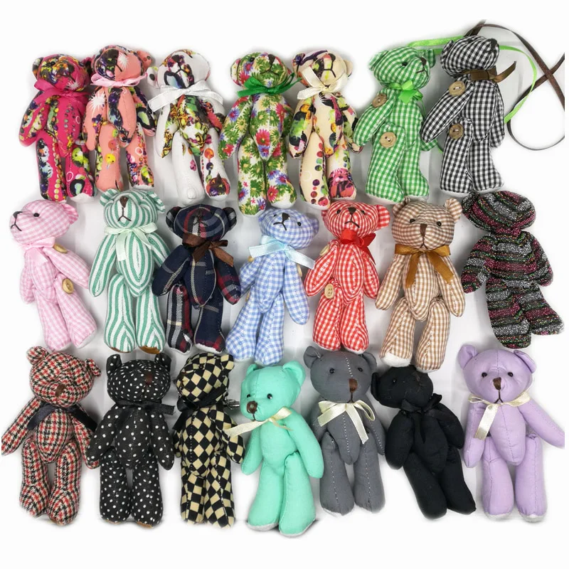 

Kawaii Small Teddy bear Cute Bear Stuffed & Plush Teddy Bear Keychain Stuffed Animals Teddy Bear Small Pendant Cute Plush Toys
