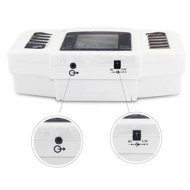 Digital Electronic Body Massage Muscle Relax Stimulator Tens Acupuncture Therapy Massager with Electrode Pads