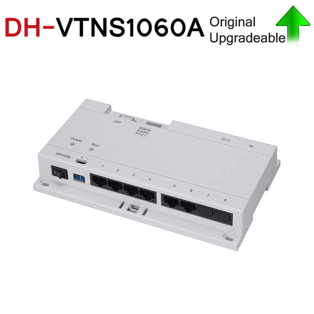 DH VTNS1060A с логотипом оригинальный видеодомофон POE переключатель для IP системы VTO2000A