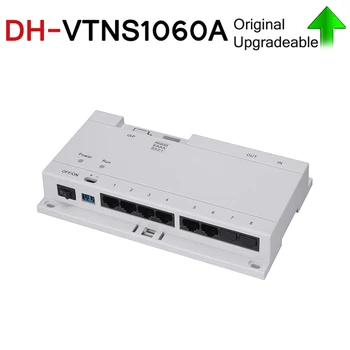 

DH VTNS1060A with logo original Video Intercom POE Switch For IP System VTO2000A Connect Max 6 Indoor Monitors With Cat 5e Cable