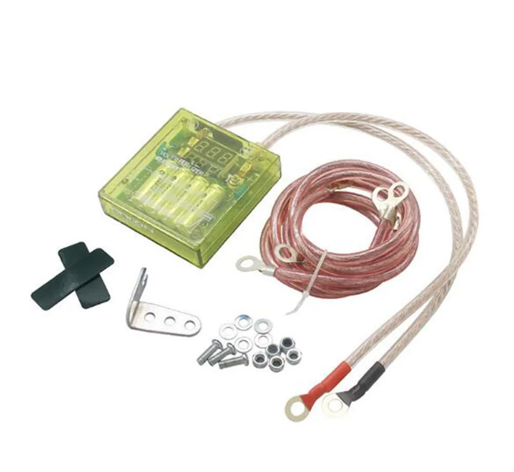 

Car Modification Automotive Engine Electronic Rectifier Voltage Display Car Modified Regulator With Ground Wire