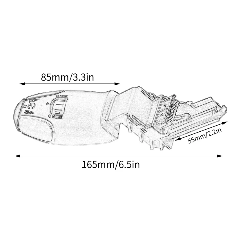 SPEEDWOW круиз Управление переключатель для Citroen C3 C5 C8 peugeot 207 307 308 407 607 3008 OE#6242Z8/6242Z9