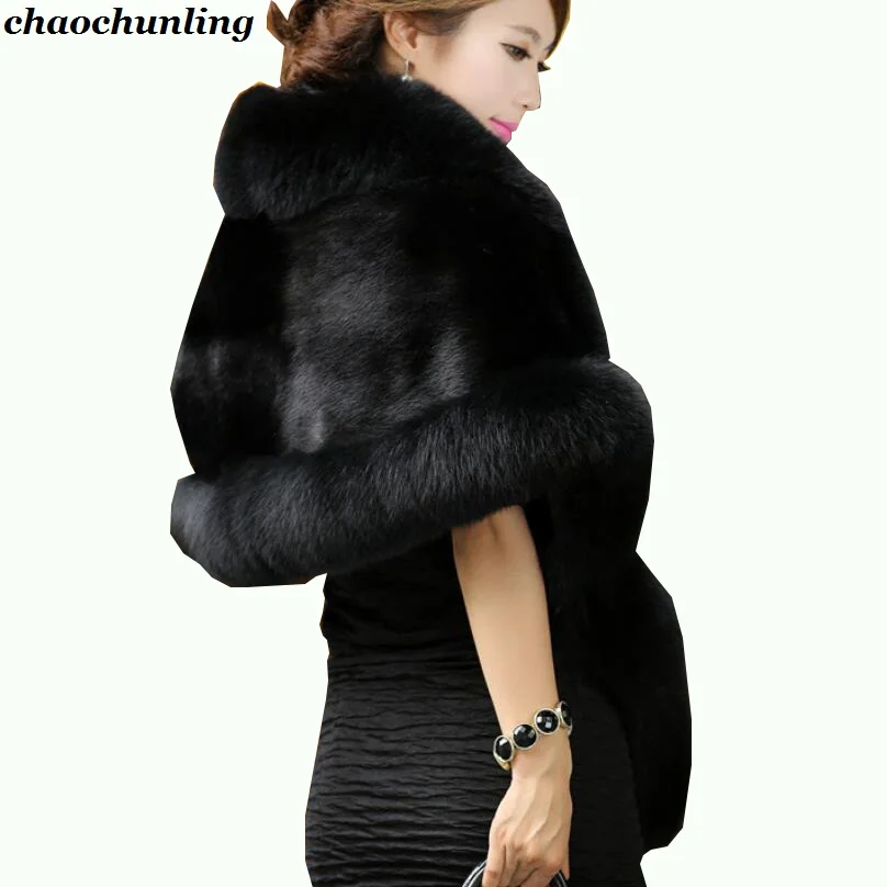2018 зимние женские Мех животных пальто Европа и Америка имитация норки шаль плащ