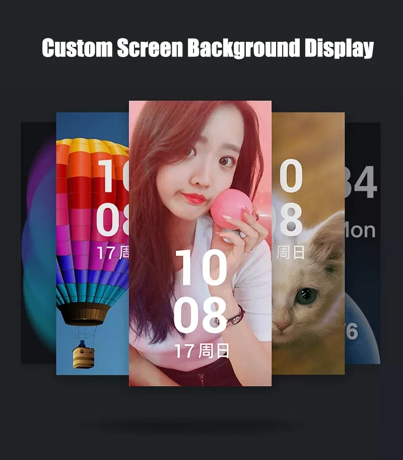 Xiaomi Hey+ Hey Plus 0.95 AMOLED Color Screen NFC 5ATM Waterproof Heart Rate Monitor Monitor Smart Watch English version (3)