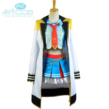 

LoveLive Cosplay Umi Sonoda Cosplay Costume Uniform Girls Cloack Coat Skirt Anime Halloween Cosplay Costumes Women Custom Made