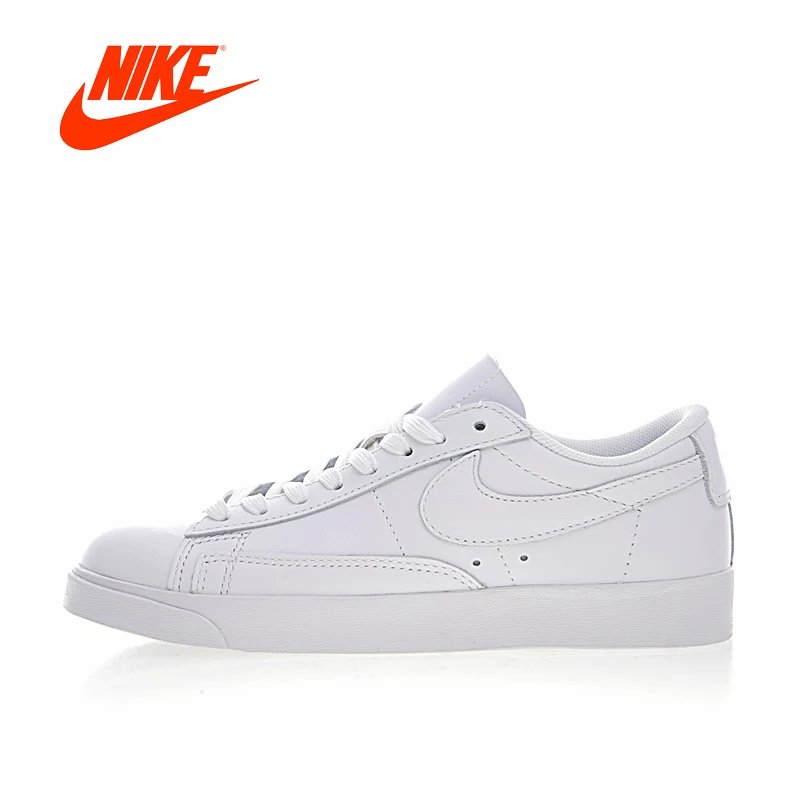 

Original New Arrival Authentic Nike Blazer Low Premium Women's Breathable Skateboarding Shoes Sneakers Good Quality AA3961-104