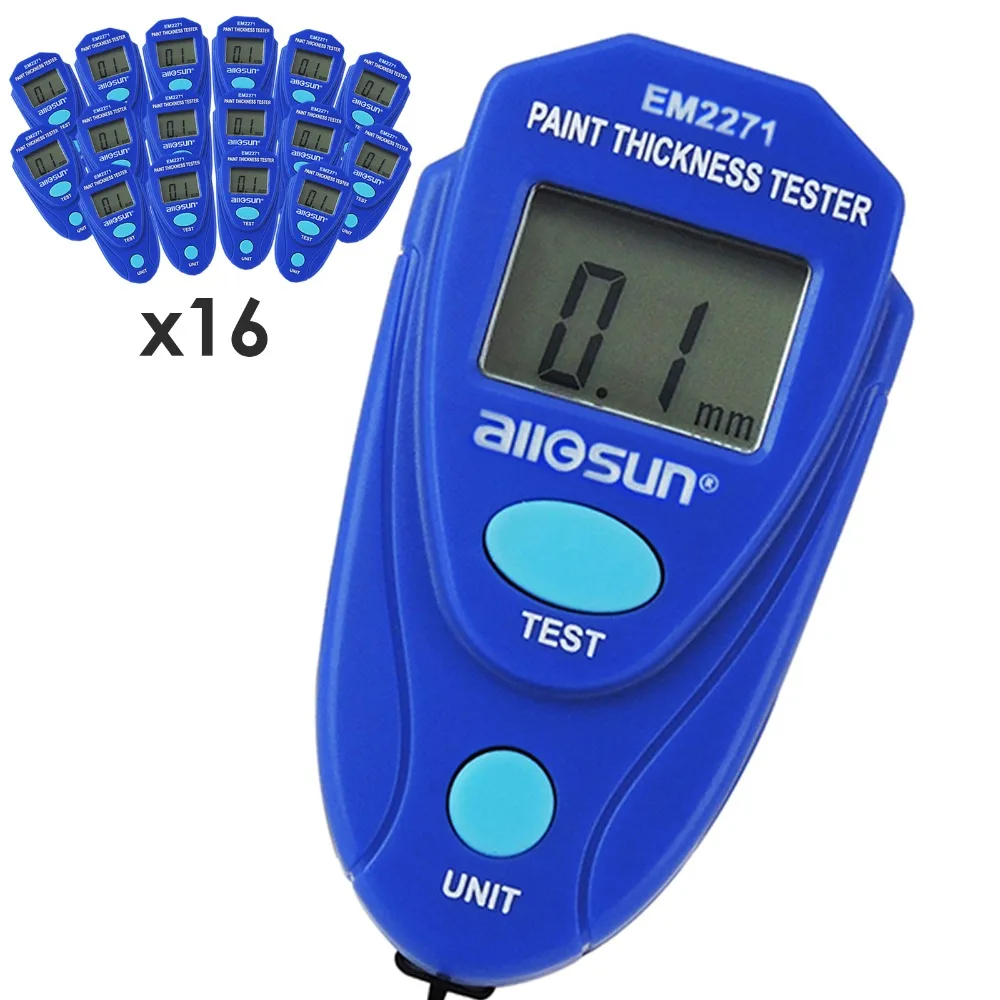 8 pieces x Mini Car Painting Thickness Tester Paint Thickness Meter 02