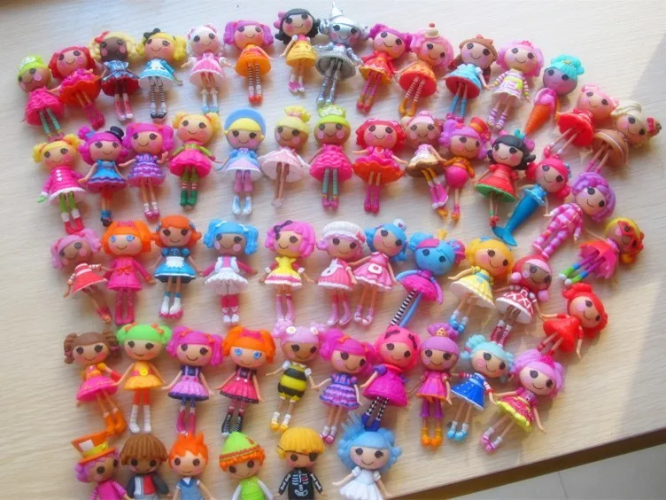 Новинка 2016 8 см 2 дюйма 4 шт./1 лот оригинальный MGA mini Lalaloopsy кукла подарок для ребенка детские игрушки Новогодний подарок