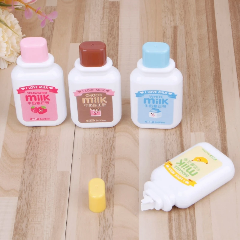 

Correction Tape Stationery Cartoon Milk Bottle Style Office And School Supplies