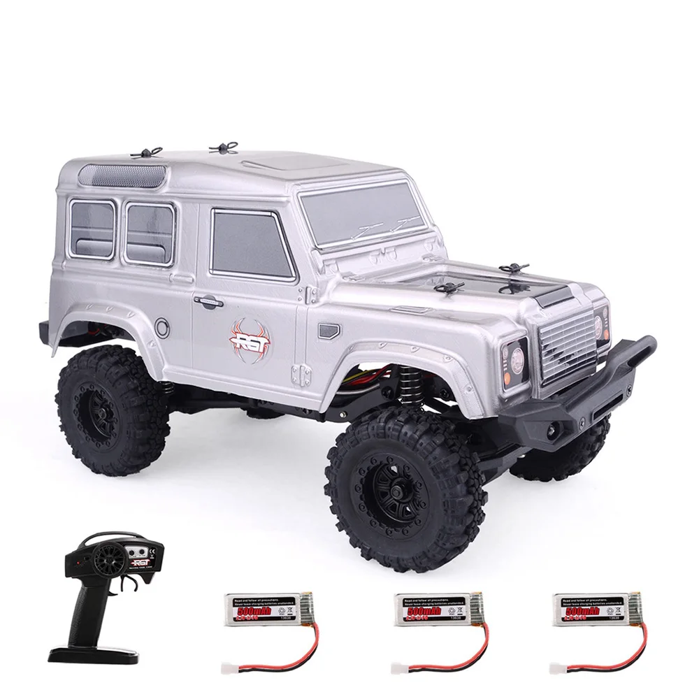 RGT 136240 1:24 автомобиль Рок Гусеничный 2,4 г 4WD 15 км/ч внедорожные RC автомобили багги RC игрушки для детей 3 батареи