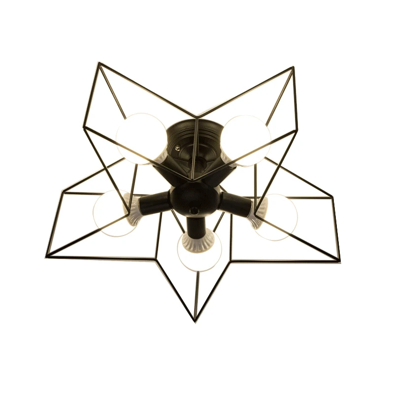 

Ceiling Lights Simple Creative Star lighting modern personality led bedroom ceiling lamps children tenants hall lamps FG921