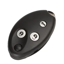 Jingyuqin 3 кнопки дистанционного флип Автомобильный Брелок оболочка для Citroen Xsara Picasso C4 C5 C6 Berlingo авто ключ чехол Замена