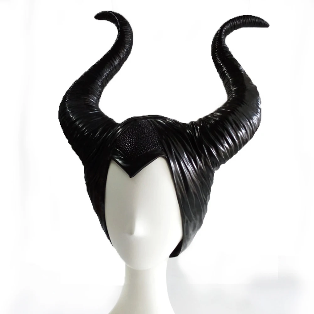 Malefica Angelina Movie Cosplay Masks Halloween Shows Scary Latex Mask (6)