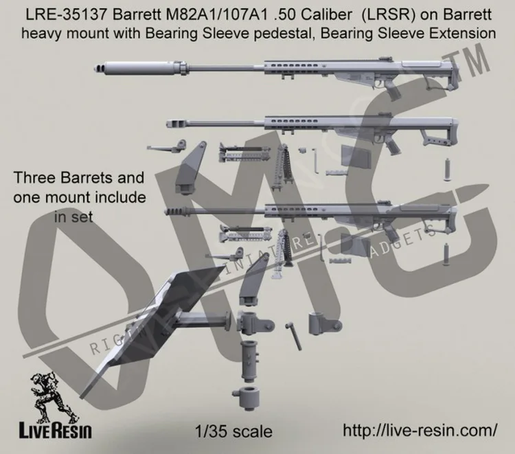 [Набор моделей в масштабе] искусственная Смола реальной модели 1/35 дюйма Barrett