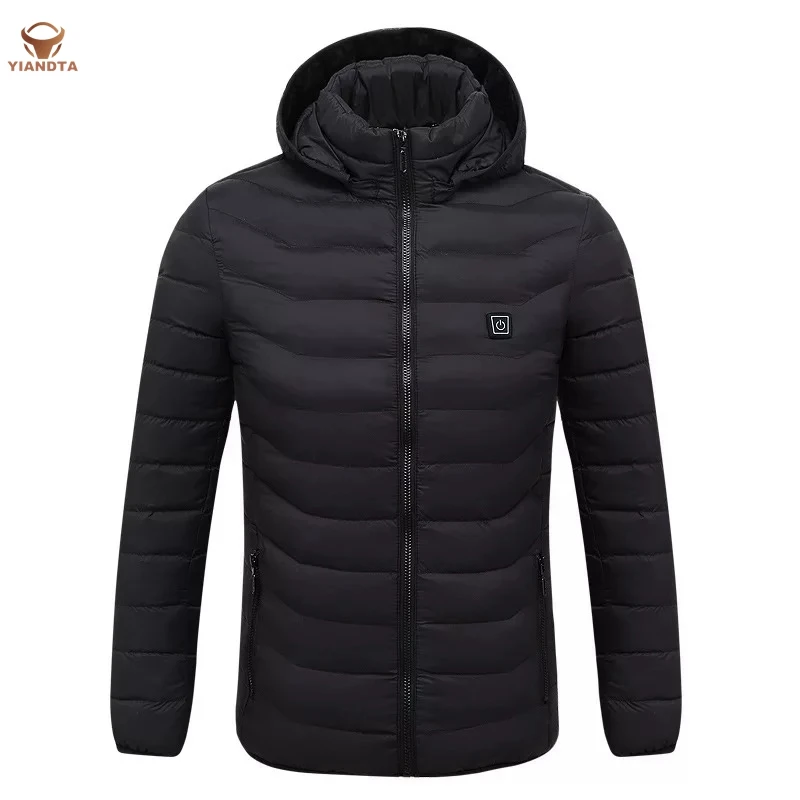 

Graphene Electric Heating Clothing Smart Constant Temperature Men Women Can Wear USB Electric Heating Cotton Coat