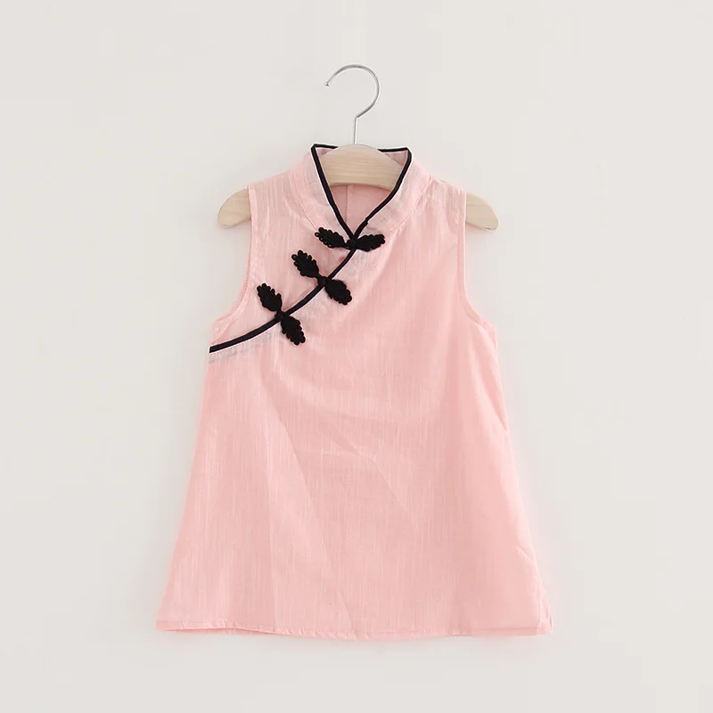 Baby Girl Flamingo Dresses Summer Girls White Princess Dress Kids Sundress Children Birthday Clothing 1 2 3 4 5 6 7 Years - Цвет: RS0011-02