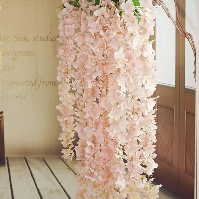 60cm Cherry blossom Vine Sakura Artificial flowers for party Wedding