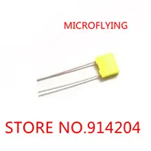 MICROFLYING50pcs коррекция конденсатор корректирующие емкость полиэфирной пленки конденсатор 100nF 104J 100 В