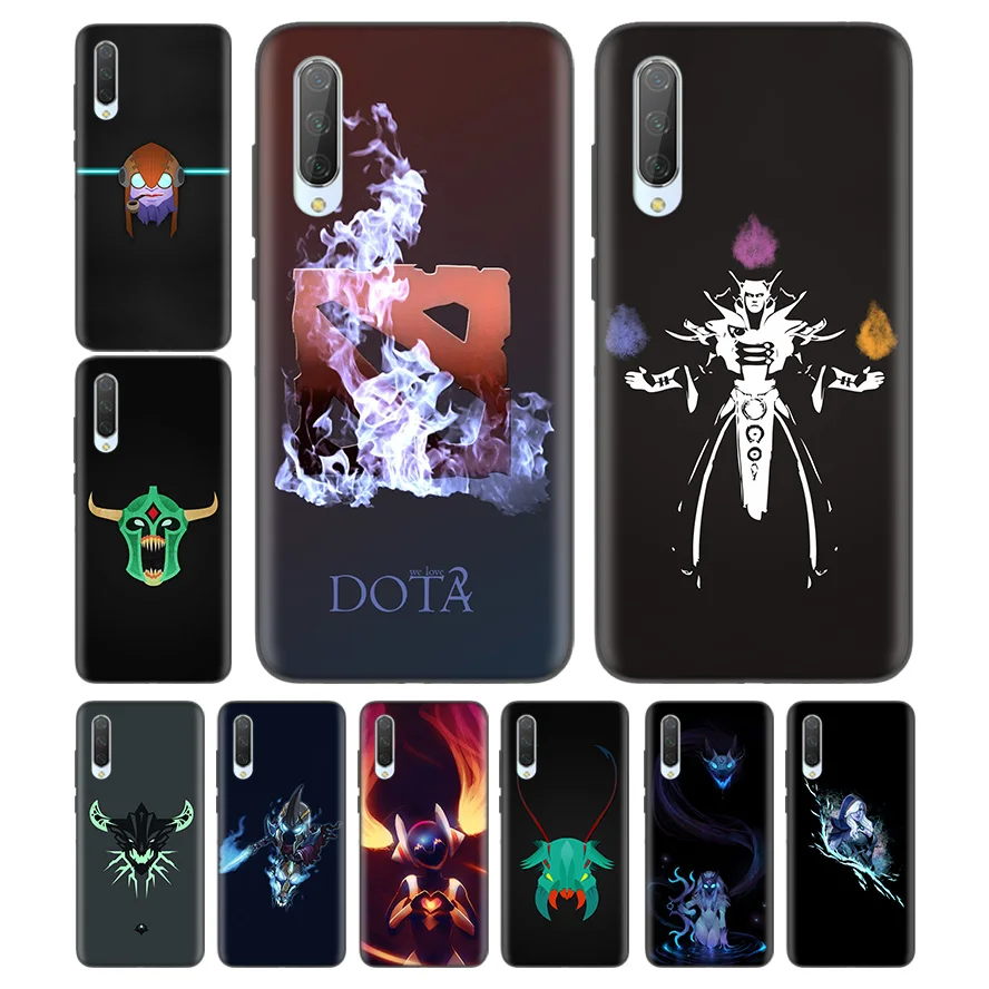 

Silicone Case For Xiaomi Redmi Note 7 7A 7S 6 6A 5 K20 Mi A1 A2 8 9T CC9 CC9E Lite Pro F1 TPU Protective Phone Cover Dota 2 Game