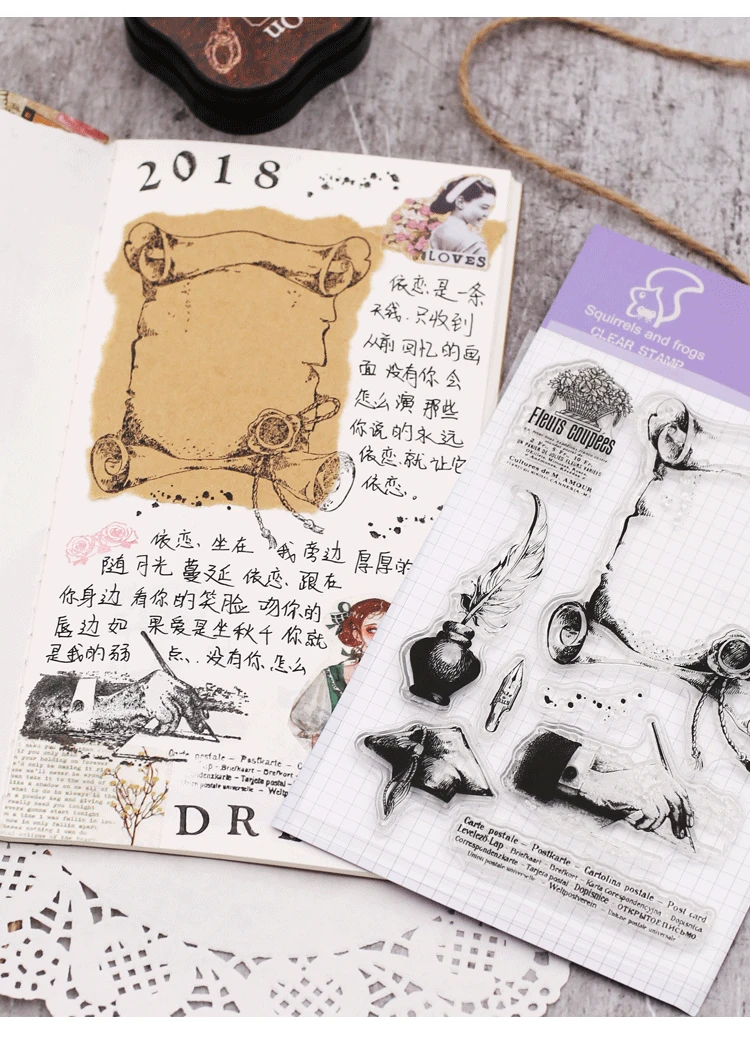 Прозрачная силиконовая печать велосипед печать DIY декоративная ручная книга резиновый штамп Созвездие Метеор детская игрушка украшение