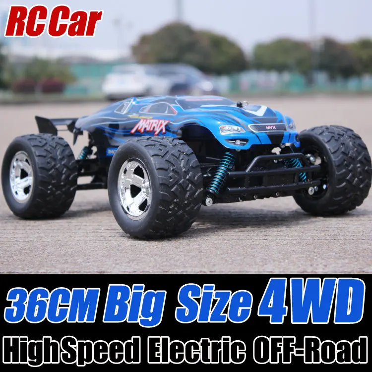 1/12 Electric RC Cars 4WD Shaft Drive Trucks High Speed Radio Control, Rc Big Truck, 3 Colors, RC Off Road Car