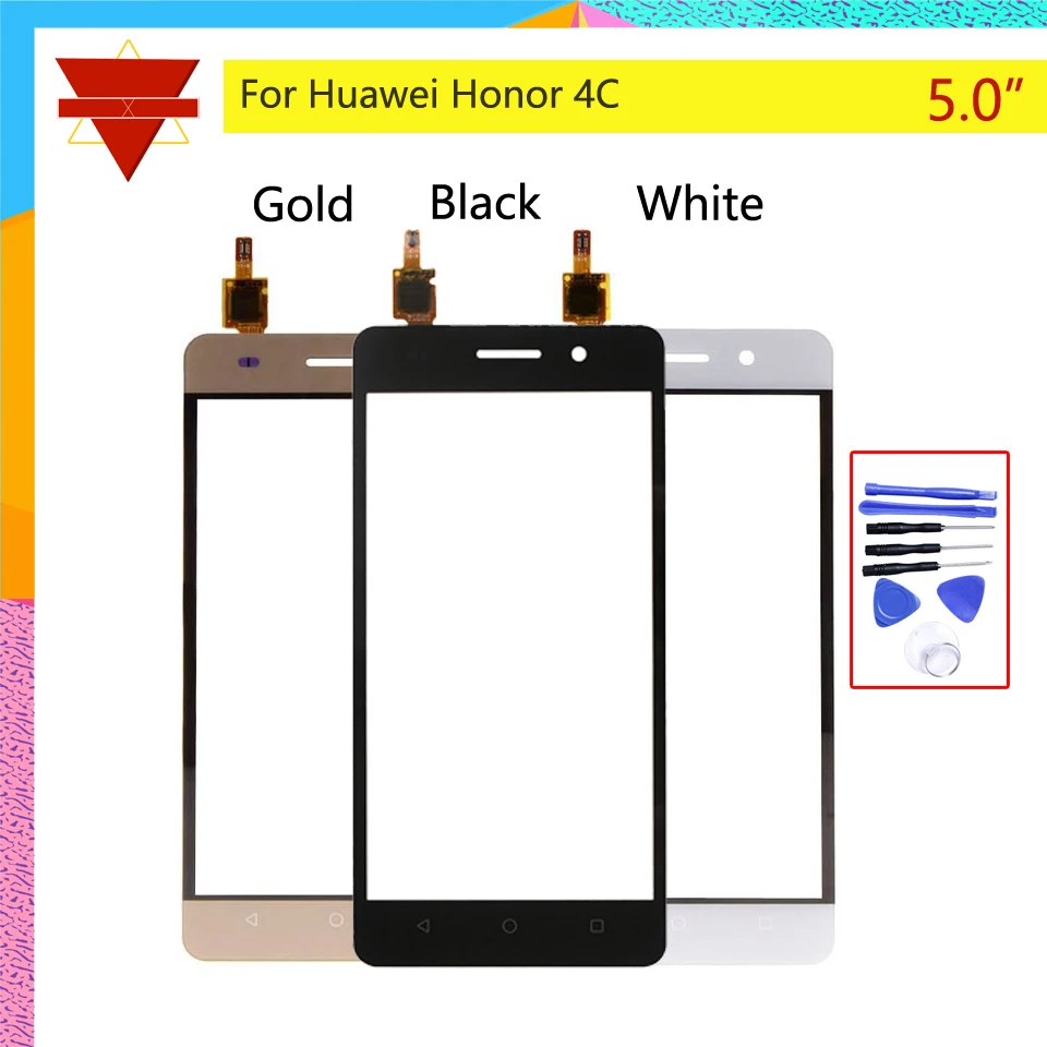 Новый сенсорный экран 5 0 дюйма для Huawei Honor 4C дигитайзер передняя сенсорная панель