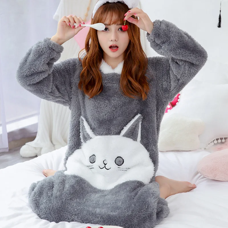 warm night dress