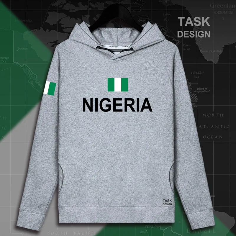 Nijeriya nigeriya нигерийские NG мужские пуловеры с капюшоном, толстовки, Мужская толстовка, тонкая уличная одежда, трикотажные изделия, Национальный спортивный костюм 01 - Цвет: hooded-gray