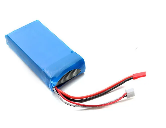 1 шт. Lipo батарея 7,4 V 2800mah 40C 2S lipo батарея для WLToys V262 V333 V323 V666 батарея для радиоуправляемого вертолета квадрокоптера