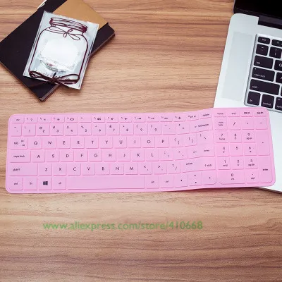 15 дюймов силиконовая клавиатура для ноутбука Обложка протектор для hp Pavilion Envy 15,6 15-xxxx серии версия "Звездные войны", издание игры - Цвет: All Pink