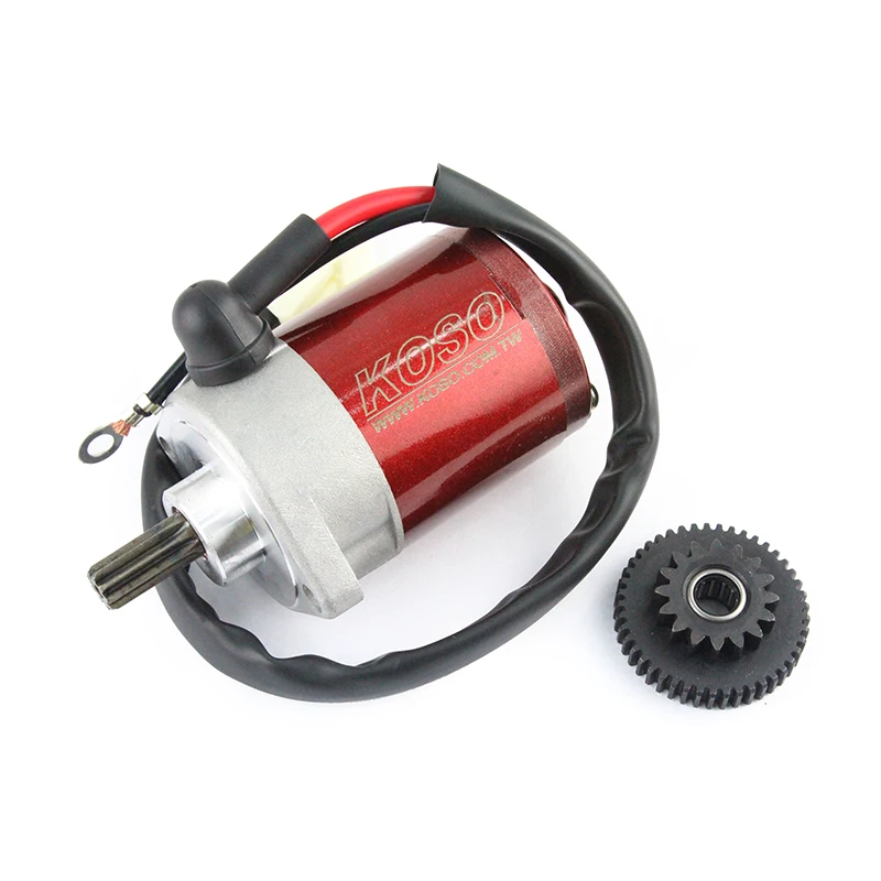 

Motorcycle Modified Engine Electric Starter Motor For Yamaha JOG100 RS100 RSZ100 ZY100 100cc Engine Spare Part