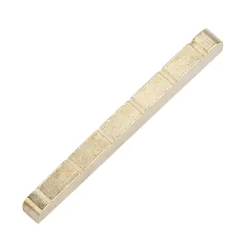 

6-String Bridge Nut for ST Electric Guitar Parts Replacement 42mm Brass New Musical Stringed Instruments Accessories